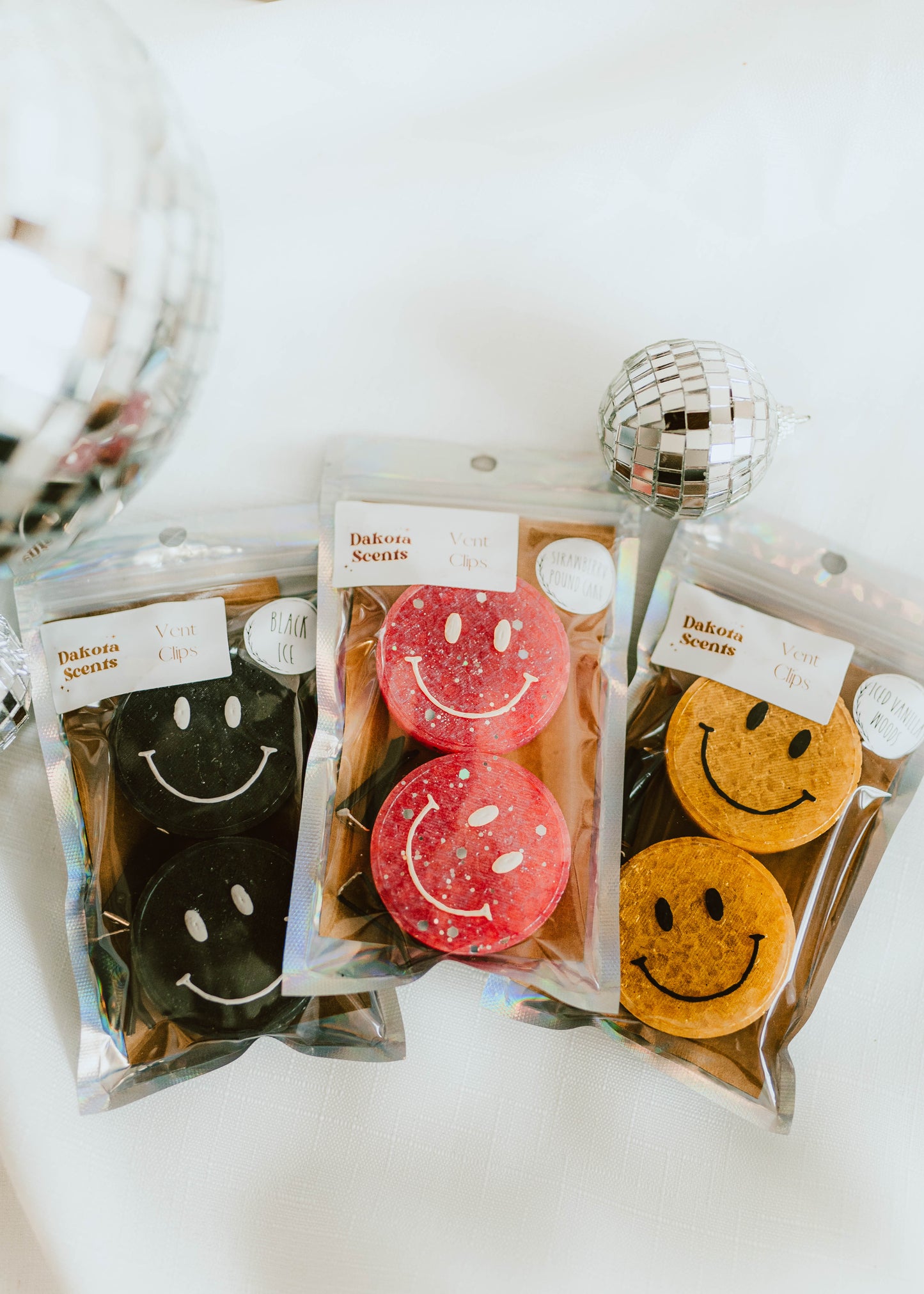 Smiley Vent Clips