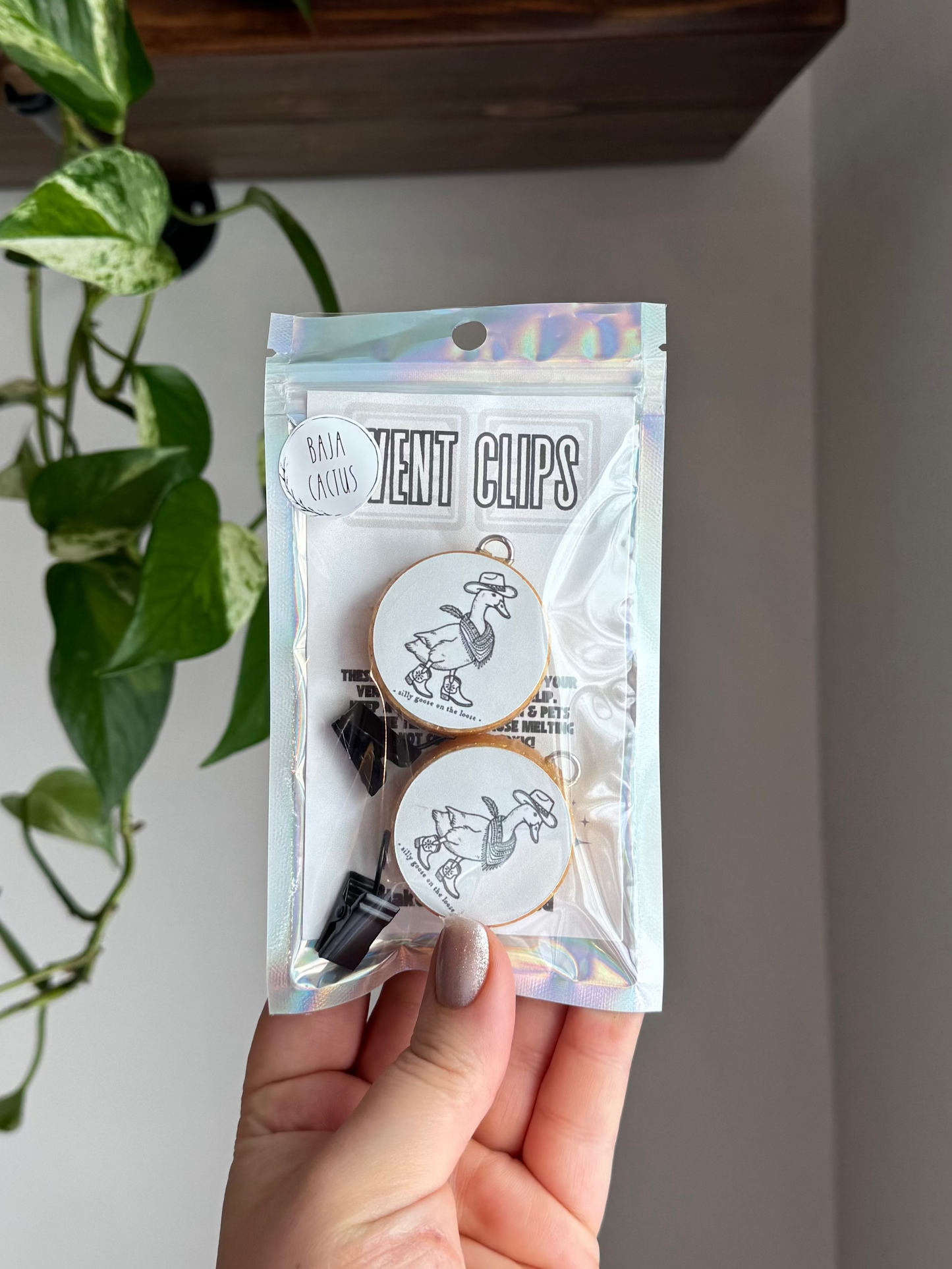 Silly Goose on the Loose Vent Clips