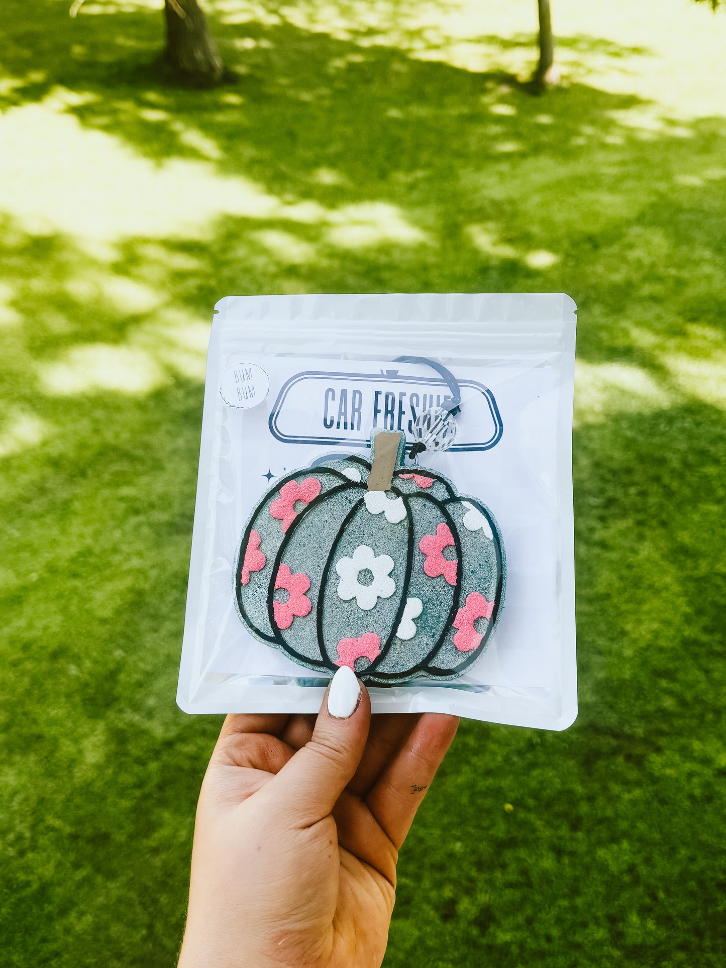 Floral Pumpkin Freshie