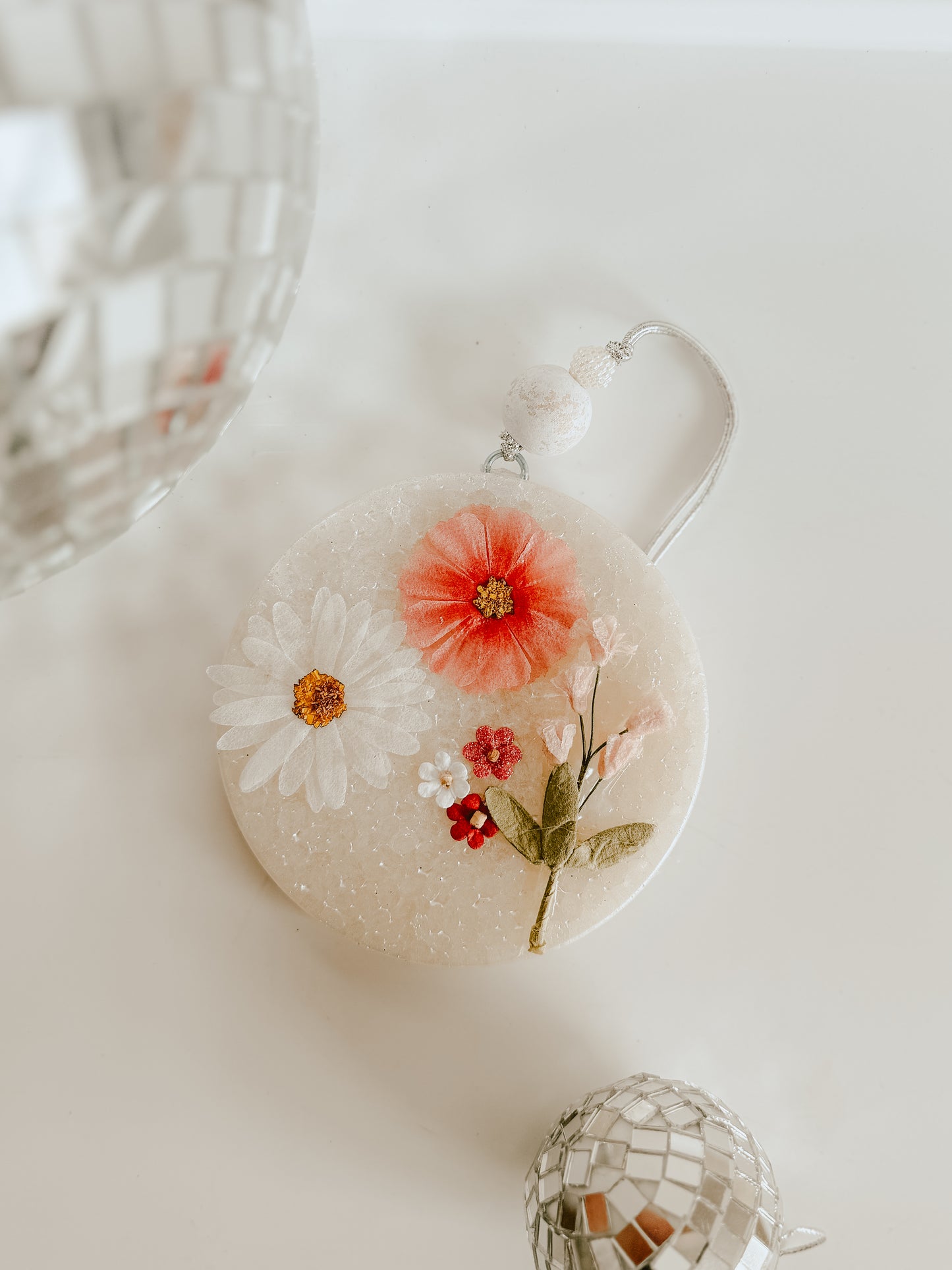 Pink Rose Wildflower Freshie