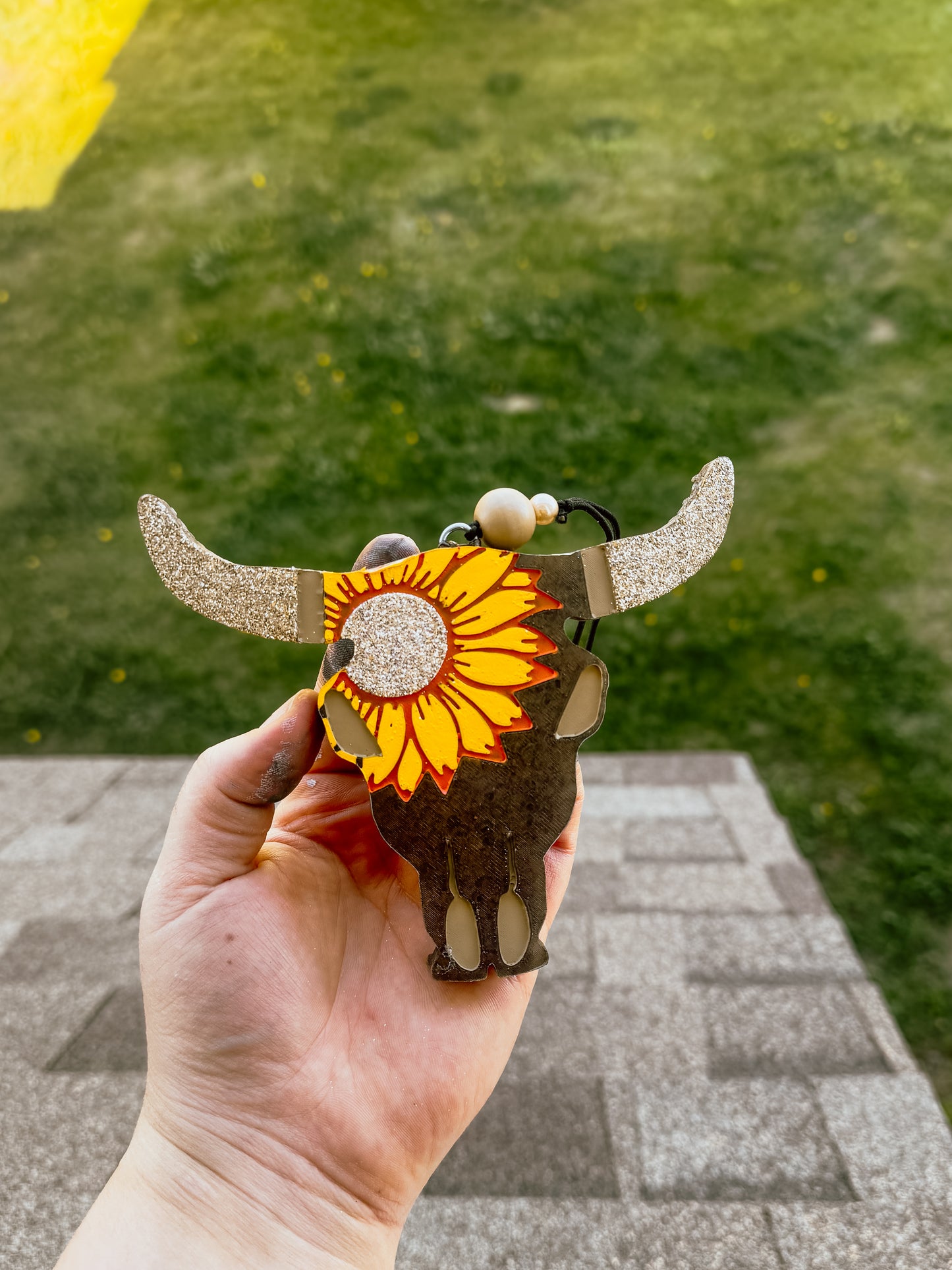 Sunflower Bull Head Freshie