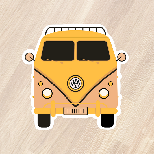 VW Retro Sticker