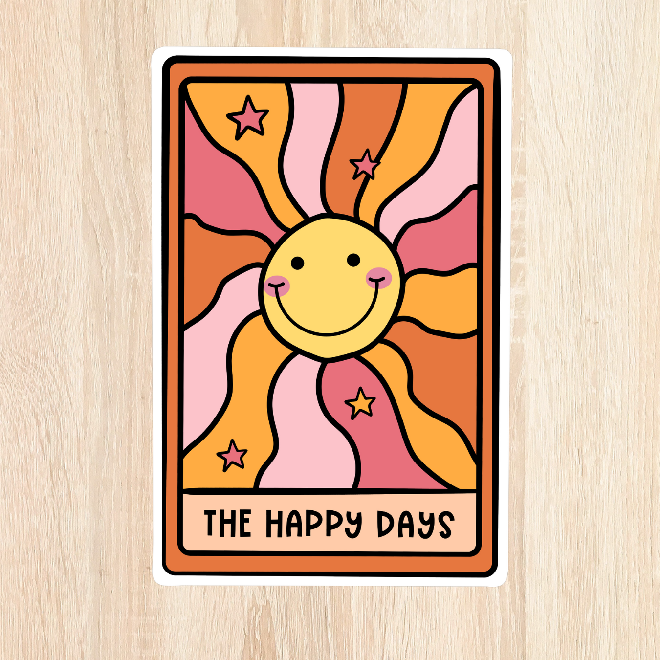 Happy Days Sticker