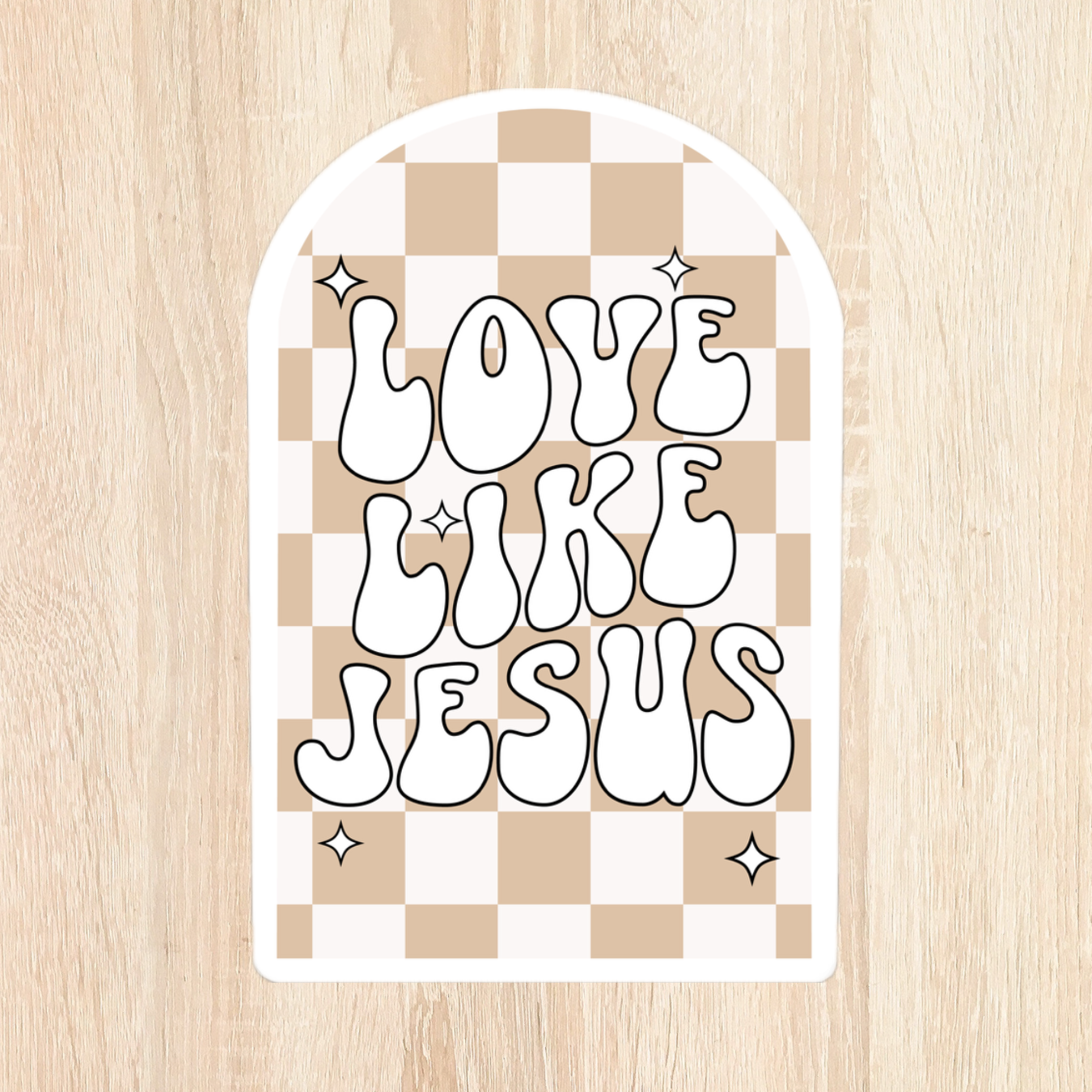 Love Like Jesus Sticker