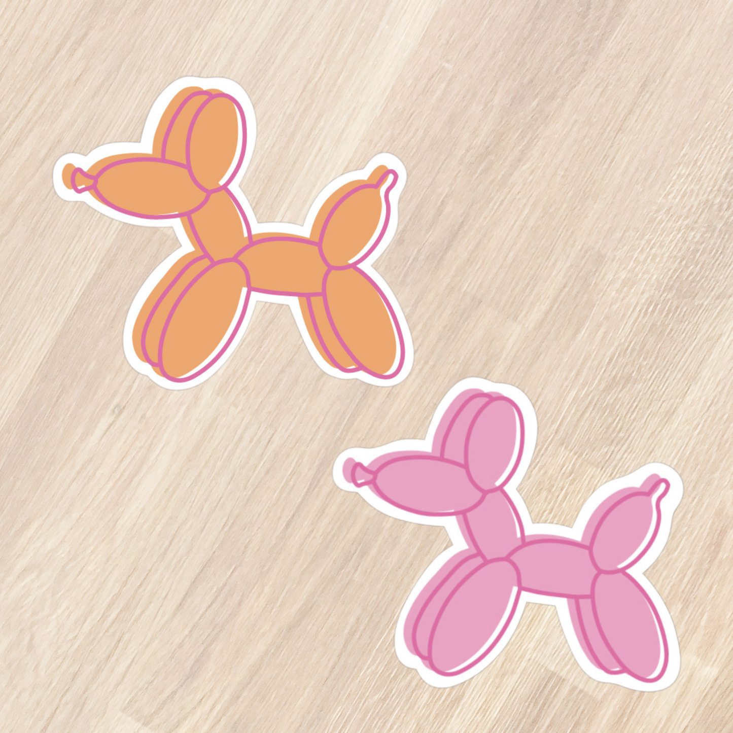 Balloon Dog Sticker Bundle