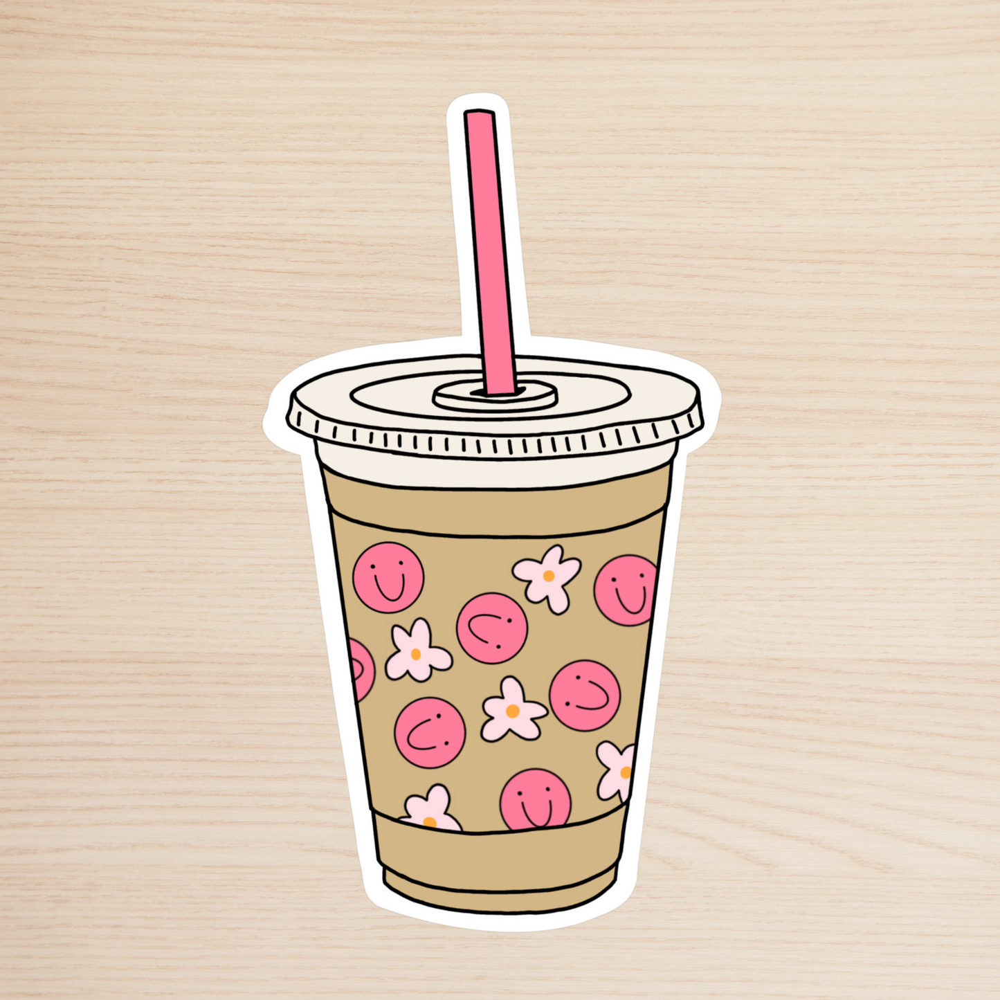 Iced Coffee Sticker