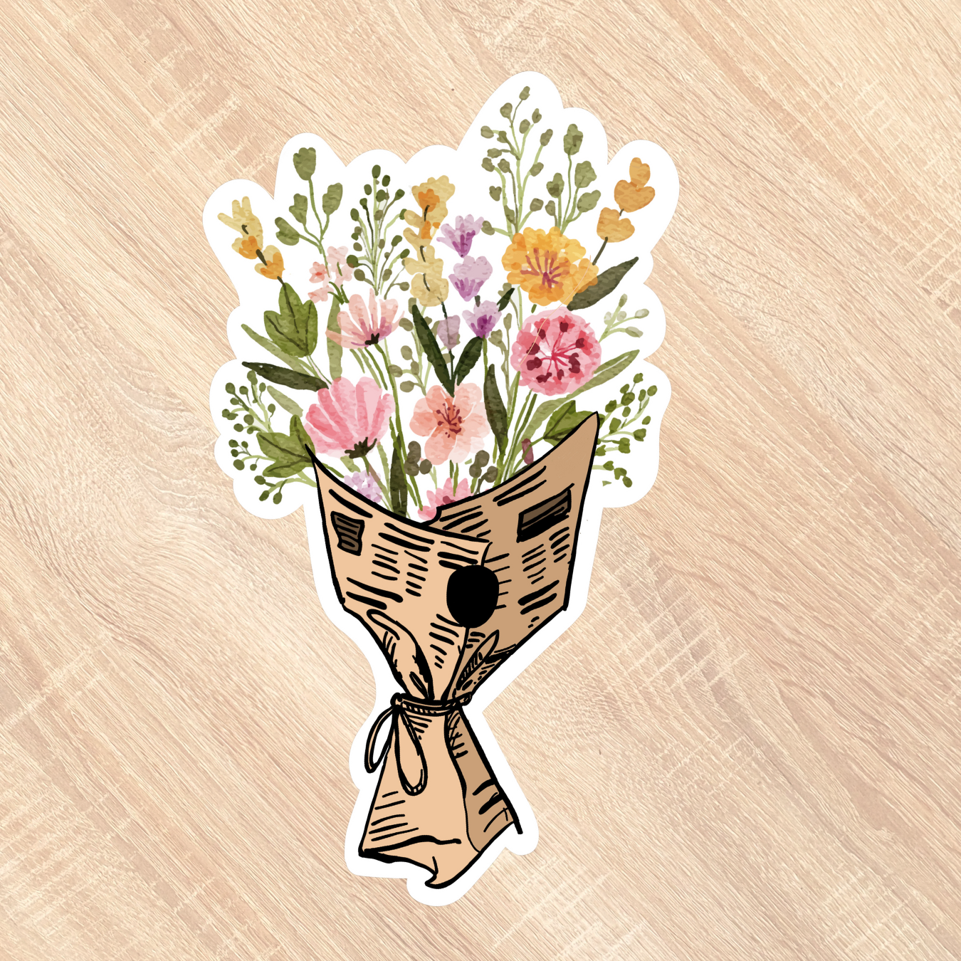 Spring Bouquet Sticker