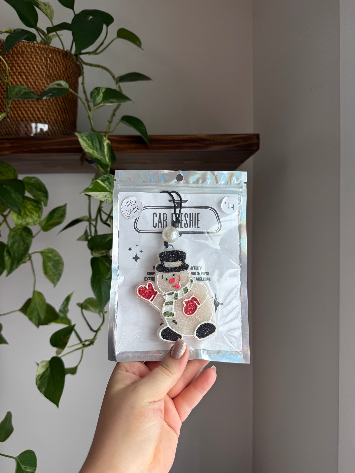 Snowman Beanie Freshie