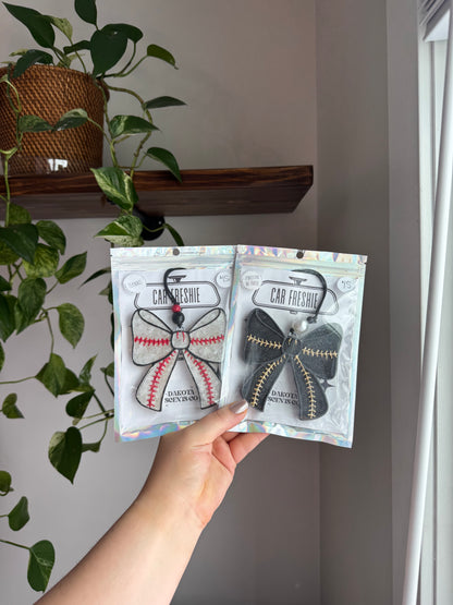 Baseball Bow Freshie