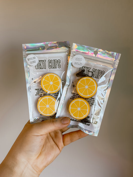 Lemon Vent Clips