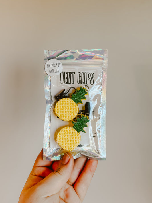 Pineapple Vent Clips